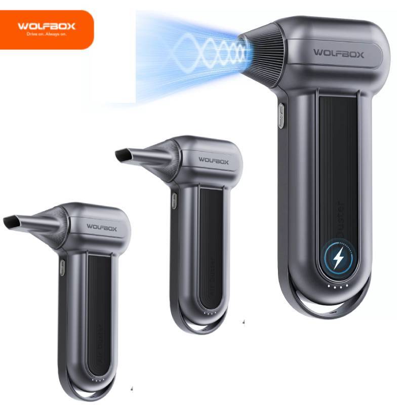 WOLFBOX 2/3PCS Compressed Air Duster-150000RPM Super Power Electric Air Duster