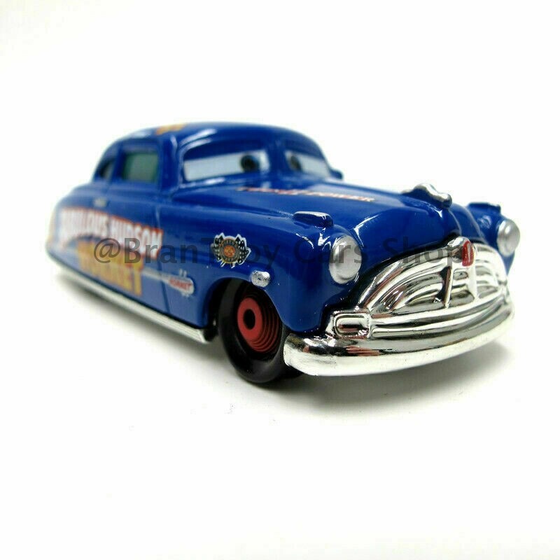 Disney Pixar Cars No.51 Fabulous Hudson Hornet 1:55 Diecast Model Toy Car Metal