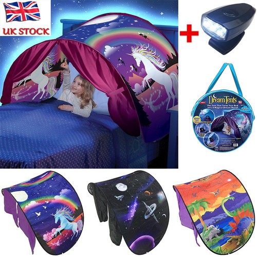 Folding Pop Up Bedroom Dream Dinosaur Island Bedding Tent Children Indoor Toy