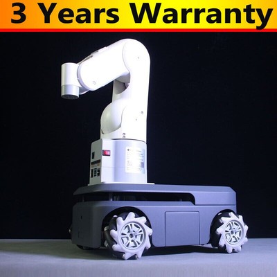 Compound Robot Hybrid MyAGV PI 4WD ROS Car+MyPalletizer 260 Pi 4DOF Robot Arm