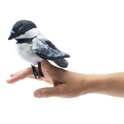 Folkmanis Puppets #2787 - Mini Chickadee Finger Puppet