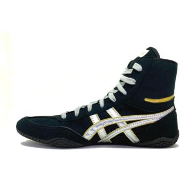 ASICS Wrestling Boxing Shoes 1083A001 BLACK/SILVER New in Box from Japan