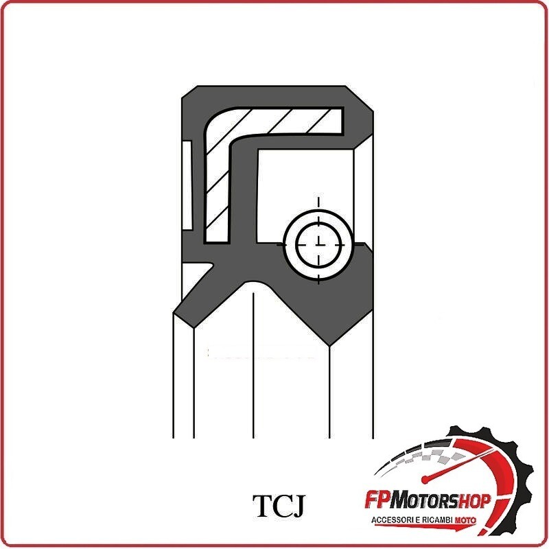 PARAOLIO GUARNIZIONE TCJ 30X19X7 VITON ARIETE P/327