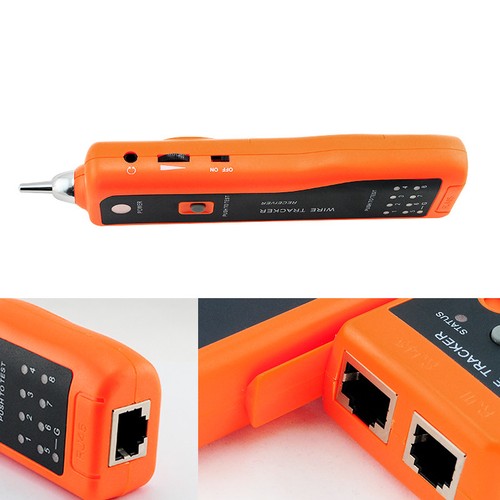 Pro RJ45 RJ11 Telephone/Phone Wire Tracker Tracer Ethernet LAN Network Cable FDA