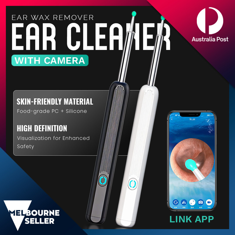 Ear Wax Removal Tool Camera Wireless Otoscope Ear Cleaner HD Visual Safe Family