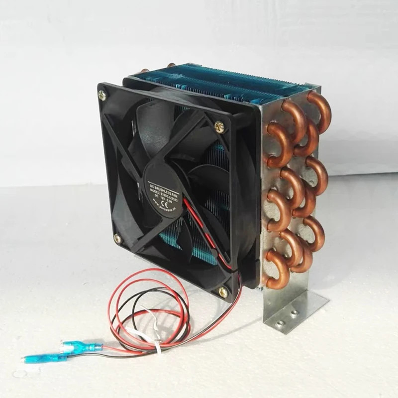 CP3X6X120 Micro Mini Condenser Air-Cooled Copper Tube Finned Radiator Evaporator