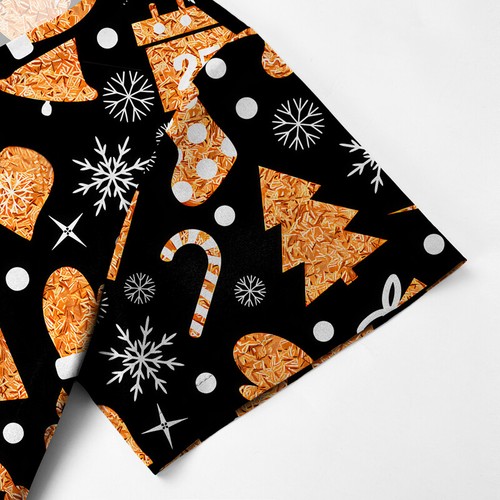 NiaaHinn Festival-Print Women Men Scrub Top Medical Nurse V-Neck Halloween Xmas