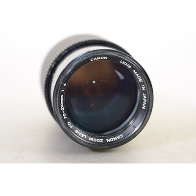 Canon ZOOM LENS FD 70-210mm 1：4 Canon FD 70-210Mm 1:4 Zoom Lens - Mf Lens - FD 4.0/70-210
