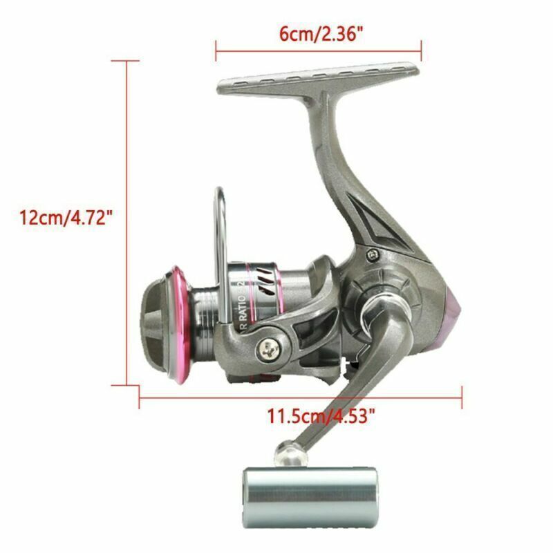 Axis Full Metal Wire Cup Fishing Reel Spinning Wheel Fishing Gear Y100O-7000