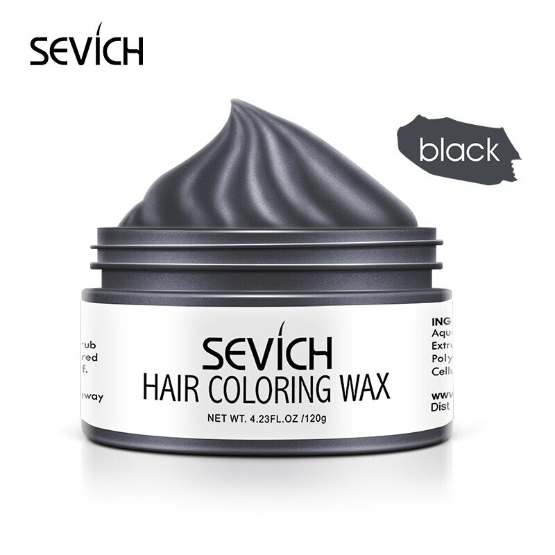 9 Colors Unisex Hair Colour Wax Mud Dye Styling Cream DIY Colouring Sevich USA