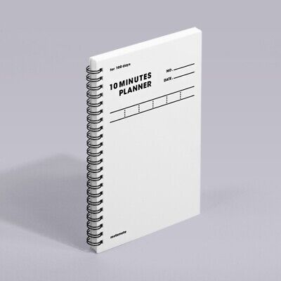 MOTEMOTE 10 Minutes Planner 100 DAYS Weekly Daily Study Planner