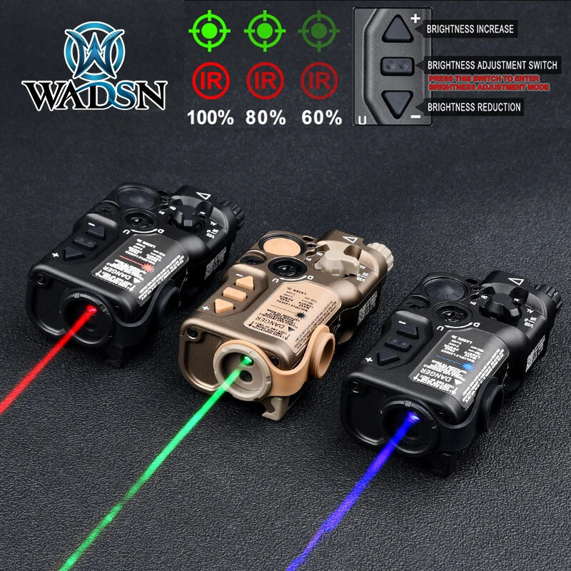 WADSN Red/Green/Blue Tactical RAID-X Metal Aiming Laser IR Lasers