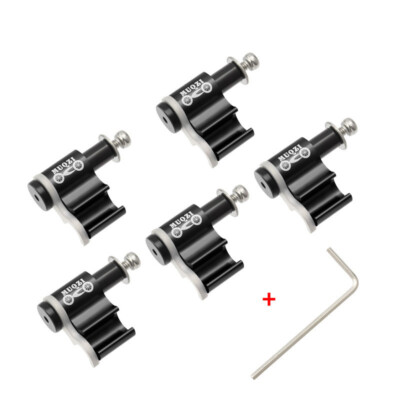 5pcs/Set Bike Cable Guide Hydraulic Brake Line Holder Hose Wire Clips Clamps