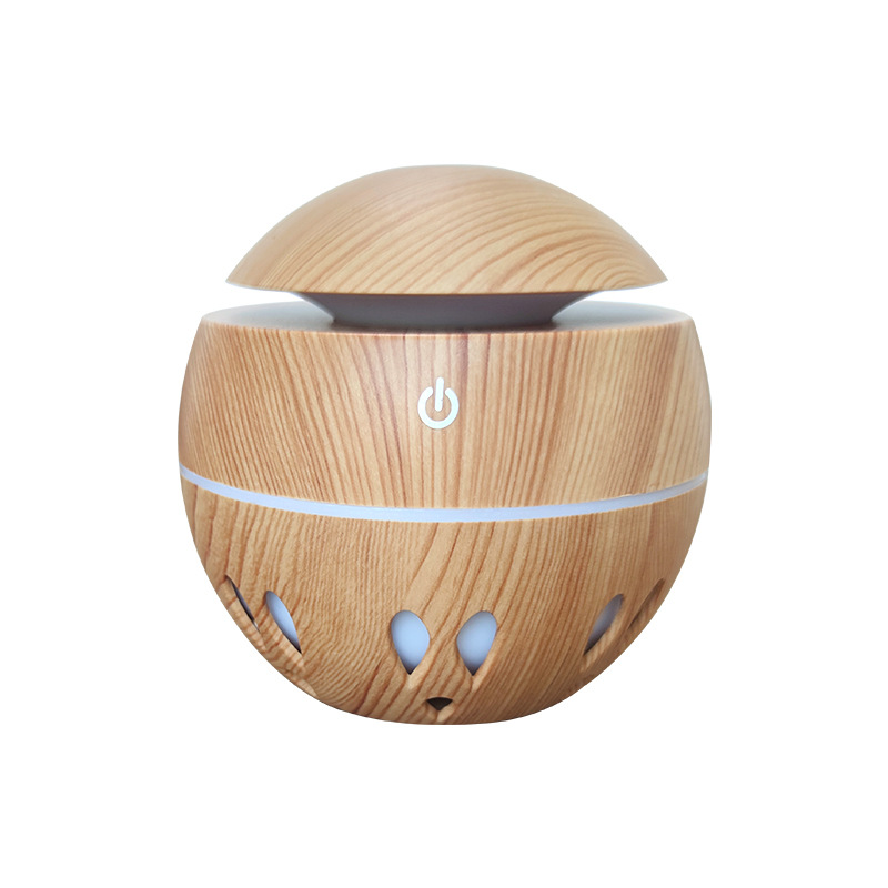 Essential Oil Ultrasonic Steam Air Humidifier Purifier 7 Color Change LED Light
