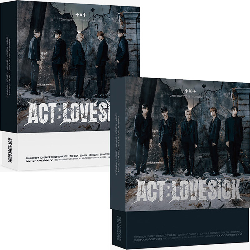 ACT: LOVE SICK 2バージョンセット DVD TXT TXT WORLD TOUR [ACT : LOVE SICK] IN SEOUL [DVD/DIGITAL CODE