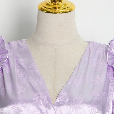 MARKENLOS ETUIKLEID KLEID FRAU ELEGANT AL UP KNIE ROSA FLIEDER SATIN RÜCKENFREI 91271