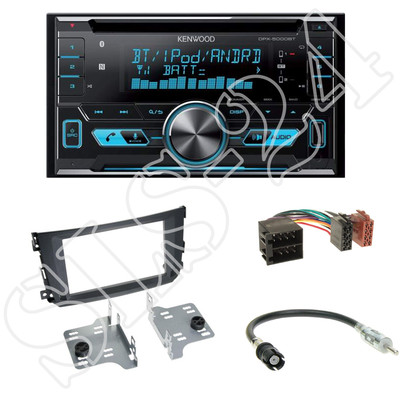 Kenwood DPX-5200BT CDUSB Radio Smart ForTwo (BR451A451) Blende ISO Set