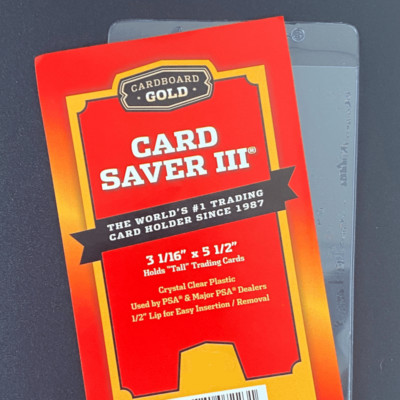 (3 - 200) Cardboard Gold Card Saver 3 III PSA SGC Grading Holder FREE SHIPPING