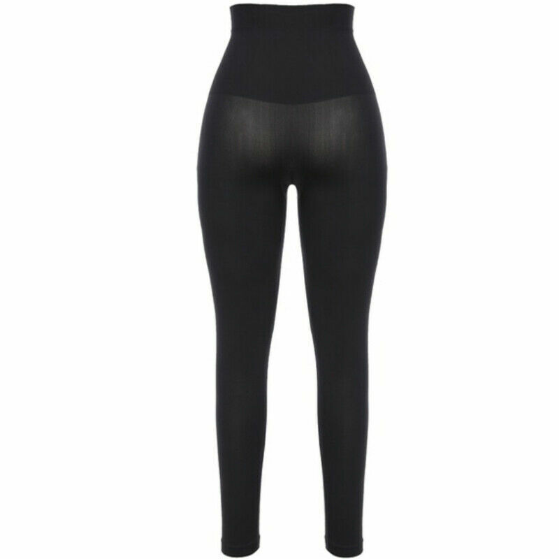 Sculpting Sleep Leg Shaper High Waist Leggings Socks Fajas Colombianos Slim Tone