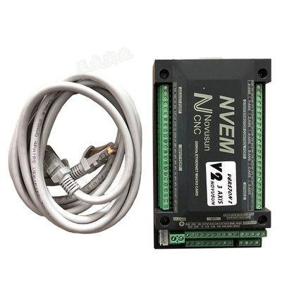 Ethernet MACH3 Interface Board 3/4/5/6 axis Control Card NVEM CNC controller