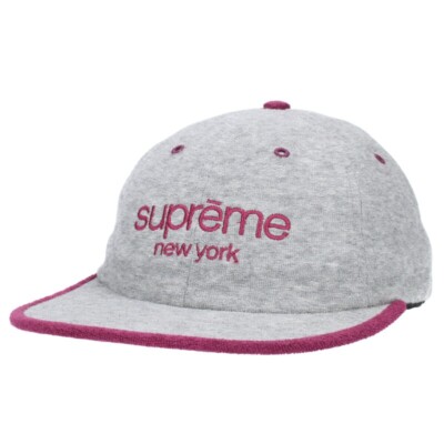 帽子 supreme Terry S Logo 6-Panel cap Supreme Terry S Logo 6-Panel (SS21) - $58