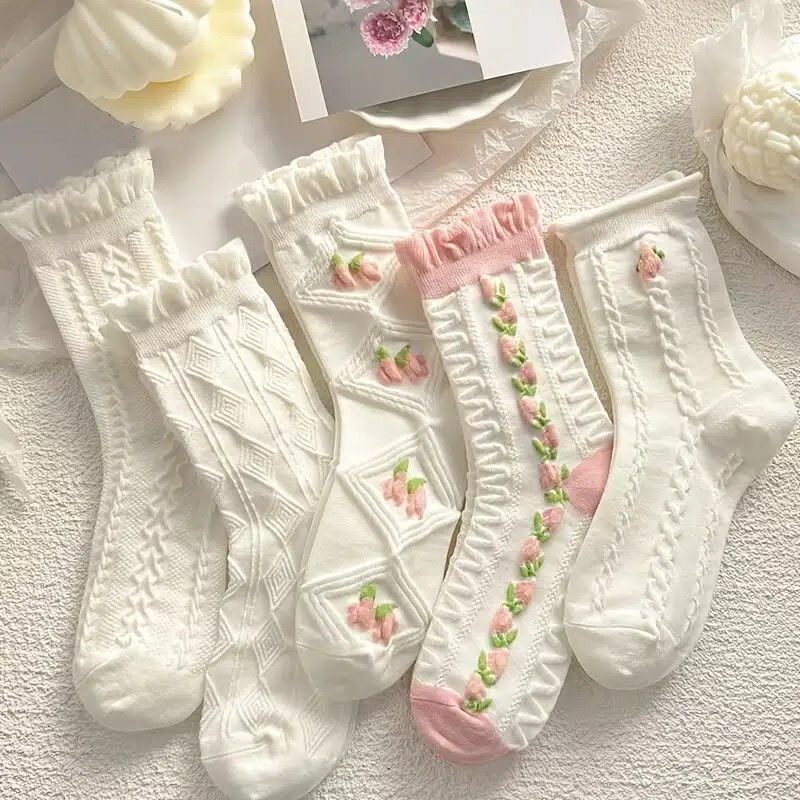 Floral Multicolor One Size