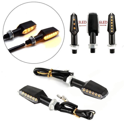 4x LED Turn Signal Indicator Light For Suzuki Dr DR350 350 650 400 DL