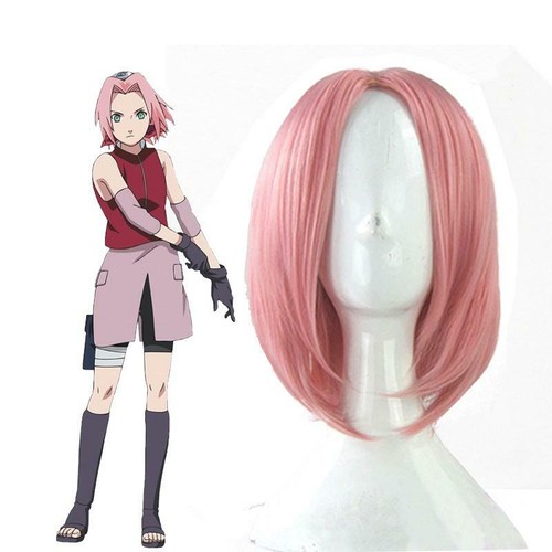 Image of Sakura Haruno from Naruto anime with straight hair