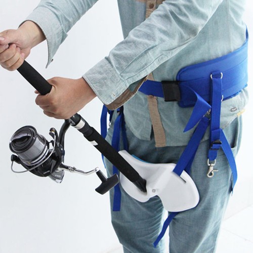 Fishing Gimbal Fighting Belt Rod Waist Big Game Stand Up Jigging Holder