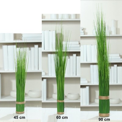 Grasbund Stehgras Bündel grün künstliches Gras Dekogras Kunstpflanze 45/60/95 cm