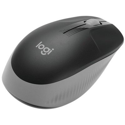 Logitech Full size Mouse M190 Wireless, Mid Grey, USB New