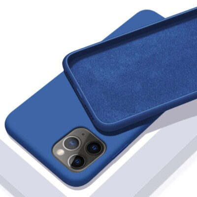 For iPhone 13 11 12 Pro Max Mini Original Liquid Silicone Luxury Case Soft Cover