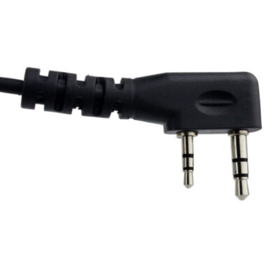 2 Pin Extension Cable for Kenwood BaoFeng Puxing Radio Earpiece Speaker Mic