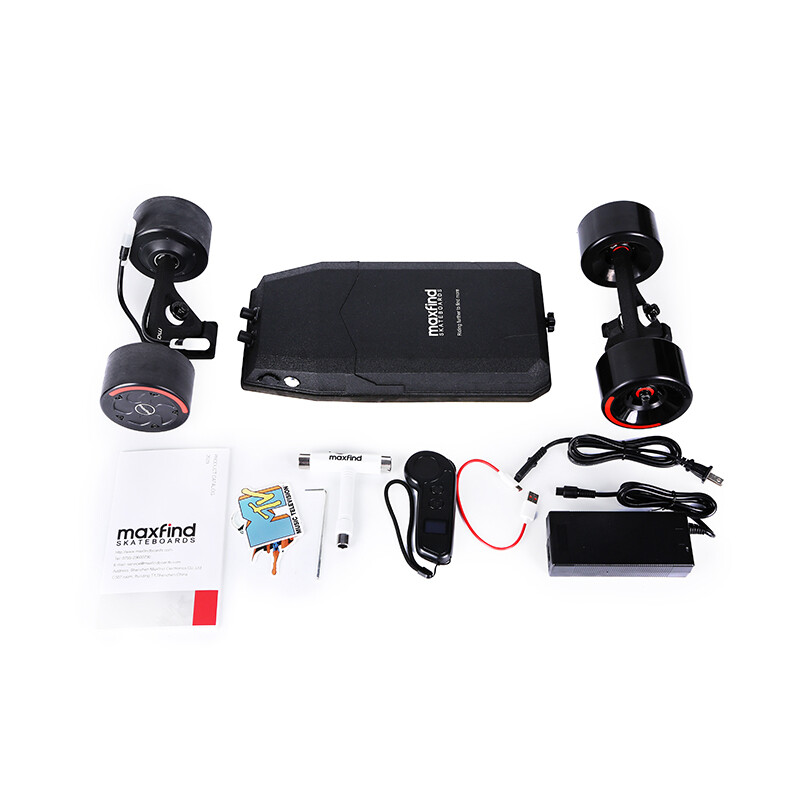 Double Drive Electric Skateboard Maxfind Drive Kit Free Electric Longboard US