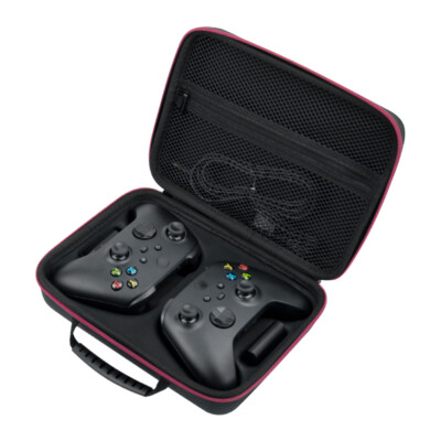 Carrying Case for Xbox Series S Game Controller, Dual Gamepad Storage Box