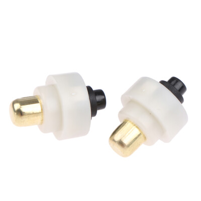2Pcs 20mm LED Flashlight Push Button Switch ON/ OFF Electric Torch Tail Swi ..hu