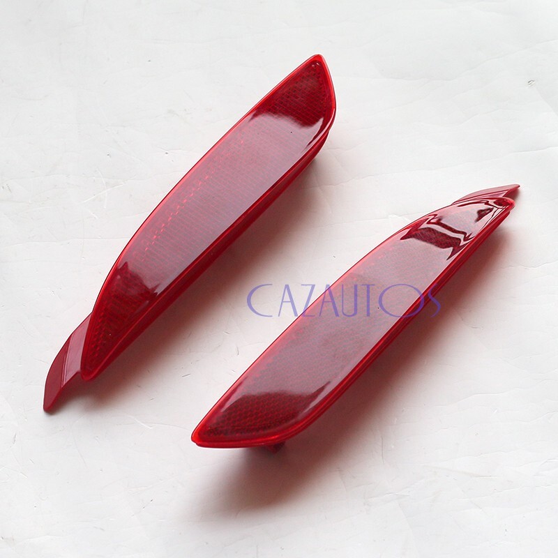 REAR BUMPER RED REFLECTOR LENS LEFT RIGHT PAIR FOR MAZDA CX-5 KF 22-24