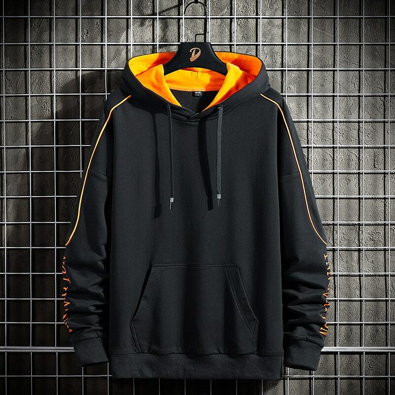 Men Hoodies 68% Cotton 5XL 6XL 7XL 8XL Plus Size Innovation Hoodie Sweatshirt