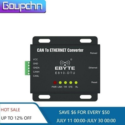 CAN Bus Ethernet Transparent Transmission Serial Port Wireless Transceiver Modem