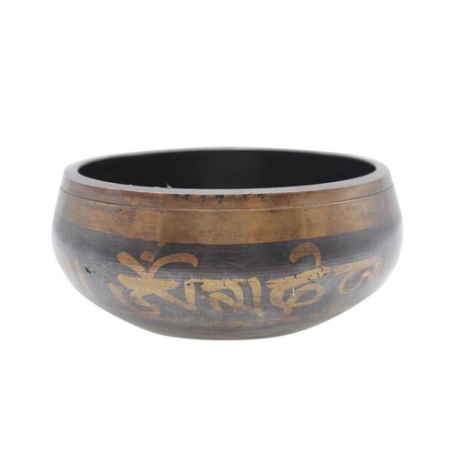 Tibetische Klangschale 13cm Handgefertigt - Set Mit Klöppel Und Kissen