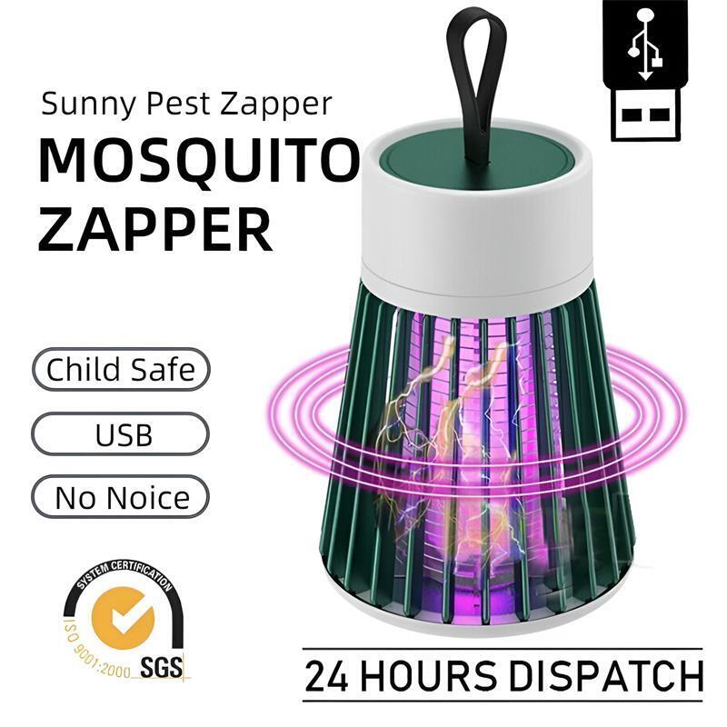 BUZZBGONE 360°Bug Zapper Electric Mosquito Insect Lamp Portable Fly Killer Light
