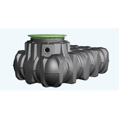 GRAF Flachtank Platin Retentionszisterne Plus 3000 L Regenwassertank Wassertank