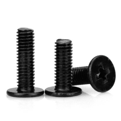 Black Stainless Steel M2-M6 M8 Cm Phillips Ultra Thin Flat Wafer Head Screw Bolt