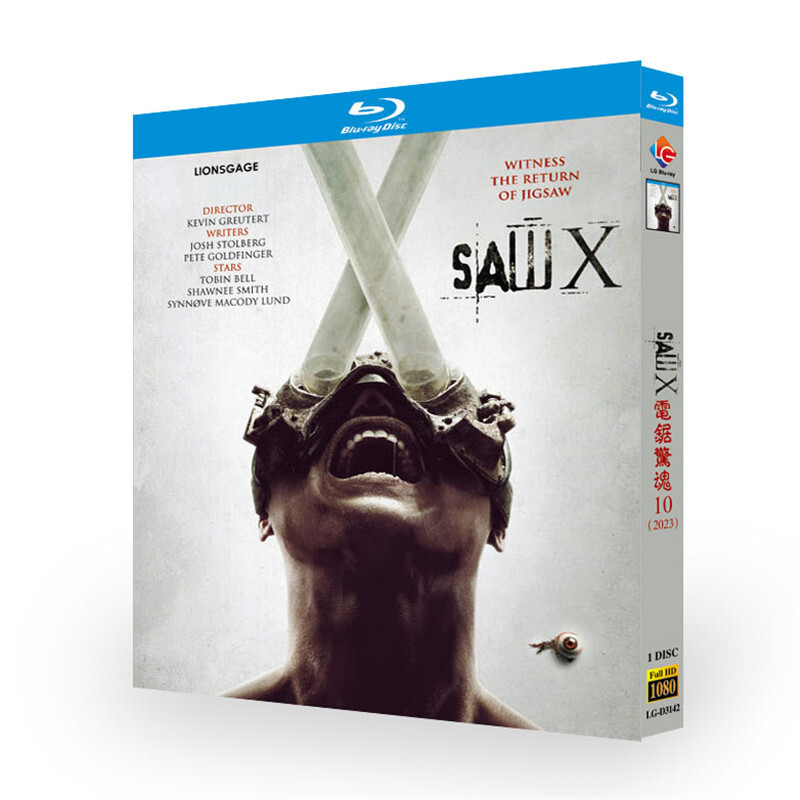 BD Saw X (2023) Blu-ray New Box Set All Region
