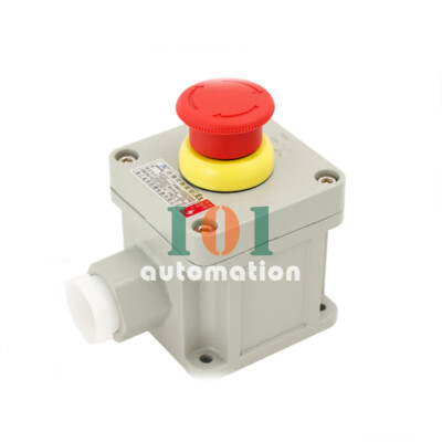 1Pcs New For Explosion-proof emergency stop self-locking button LA53 rotary