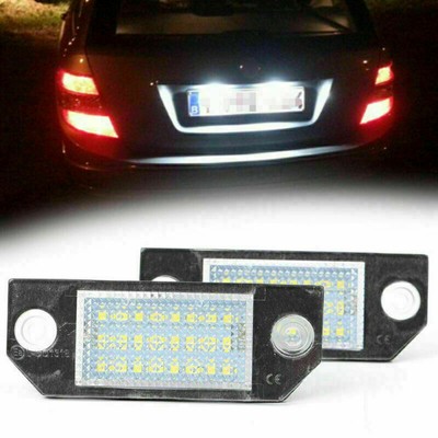 Fit Ford Focus MK2 C-MAX 2003-2008 04 05 Car LED Number License Plate Light Lamp