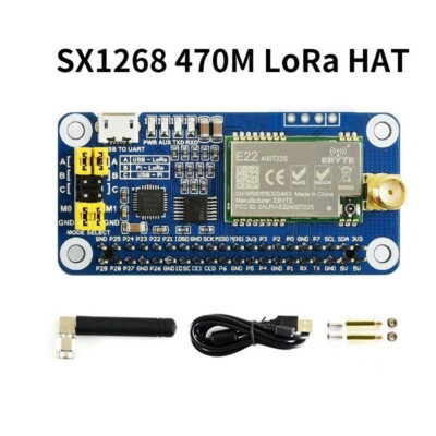 Wireless Module For Raspberry Pi LoRa Board SX1268 433M 470M 868M 915M LoRa HAT
