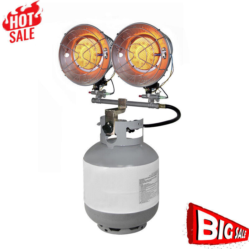 Swiveling Burner Heads Adjustable Heat Angle New