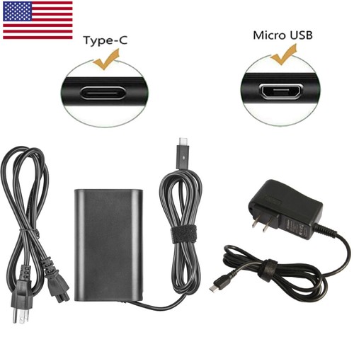 Charger For Dell Venue 5855 5056 450-agob 10xr4 Dell Laptop 