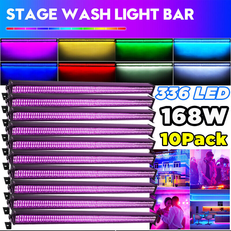 366led Strobe Wall Wash Light Stage Effect Beam Lights Rgb Dmx Party Dj Lighting